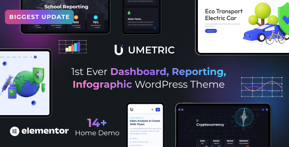 march sale - up to 40% off on wordpress themes, app ui kits and web templates March Sale &#8211; Up to 40% OFF on WordPress Themes, App UI Kits and Web Templates 01 umetric small preview