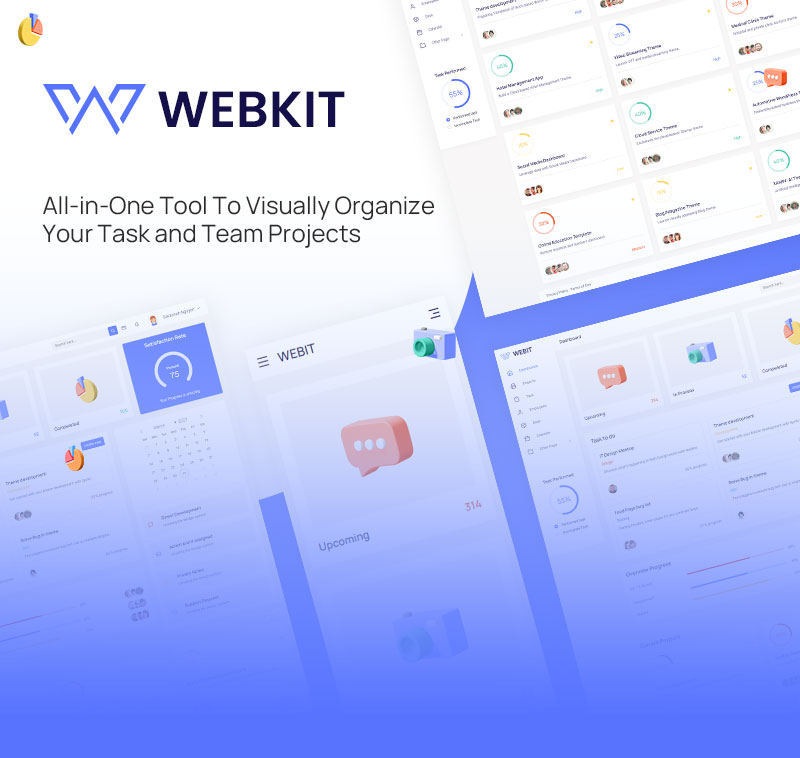 Webkit | free admin template vuejs for project management free admin template html for project management WebKit 01