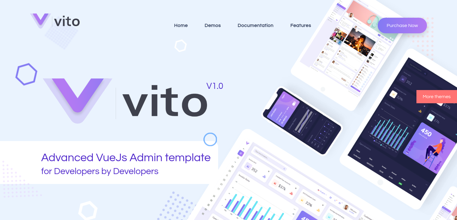 Admin Dashboard Templates: The Most Simplified and Sophiscated Template for your Project  Admin Dashboard Templates: The Most Simplified and Sophiscated Template for your Project Screenshot 2020 02 15 Vito VueJs HTML Admin Dashboard Template