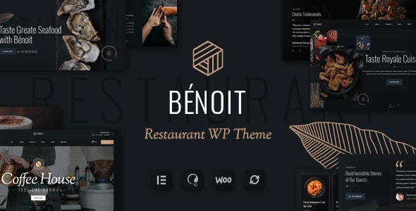 Benoit  15 Best WordPress Themes for Cafe to Create A Responsive Restaurant &#038; Cafe Website in 2021 Benoit1