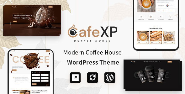 Cafe and Coffee Shop WordPress Theme | CafeXP | Iqonic Design  15 Best WordPress Themes for Cafe to Create A Responsive Restaurant &#038; Cafe Website in 2021 CafeXP1