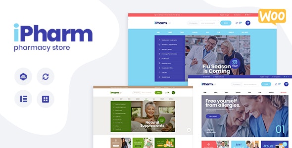 iPharm 15 medical and healthcare management wordpress themes for medicals, doctors, and clinics 15 Medical and Healthcare Management WordPress Themes for Medicals, Doctors, and Clinics ipharm1