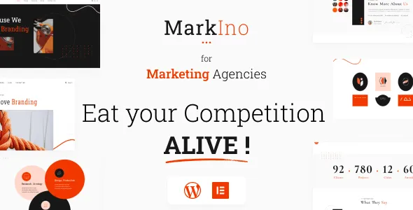 Best Free WordPress Theme for Digital Marketing Agency | Markino Lite | Iqonic Design