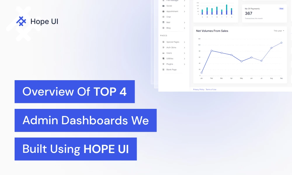 Overview Of Top 4 Admin Dashboards We Built Using HOPE UI | Iqonic design what makes graphina pro god of wordpress charts and graphs What Makes Graphina Pro God of WordPress Charts and Graphs 507601 7