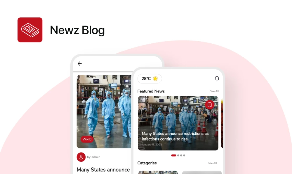 5 Features Of News App That Will Dominate In 2022 | Iqonic Design what is figma ui library and design system overview? What is Figma UI library and Design System Overview? 495224 Frame 85