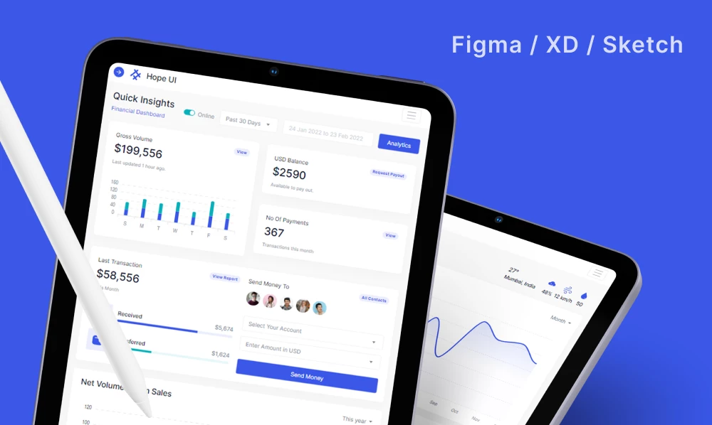 Hope UI - Evolving & Sustainable UI UX For The Community | Iqonic Design 5 most recent flutter ui kits free to keep tabs on in 2022 5 Most Recent Flutter UI Kits Free To Keep Tabs On In 2022 490539 Frame 34607