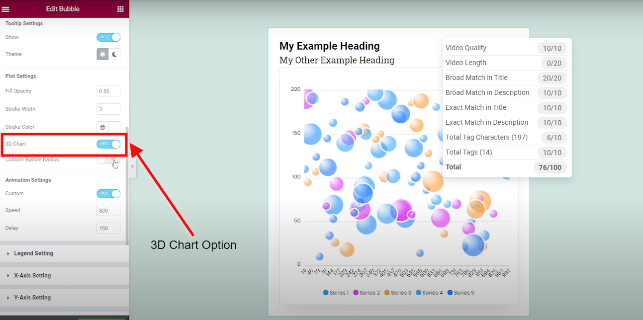 Graphina- best Data Visualization Plugin | Iqonic Design bubble chart in wordpress data visualization with graphina Bubble Chart In WordPress Data Visualization With Graphina 7