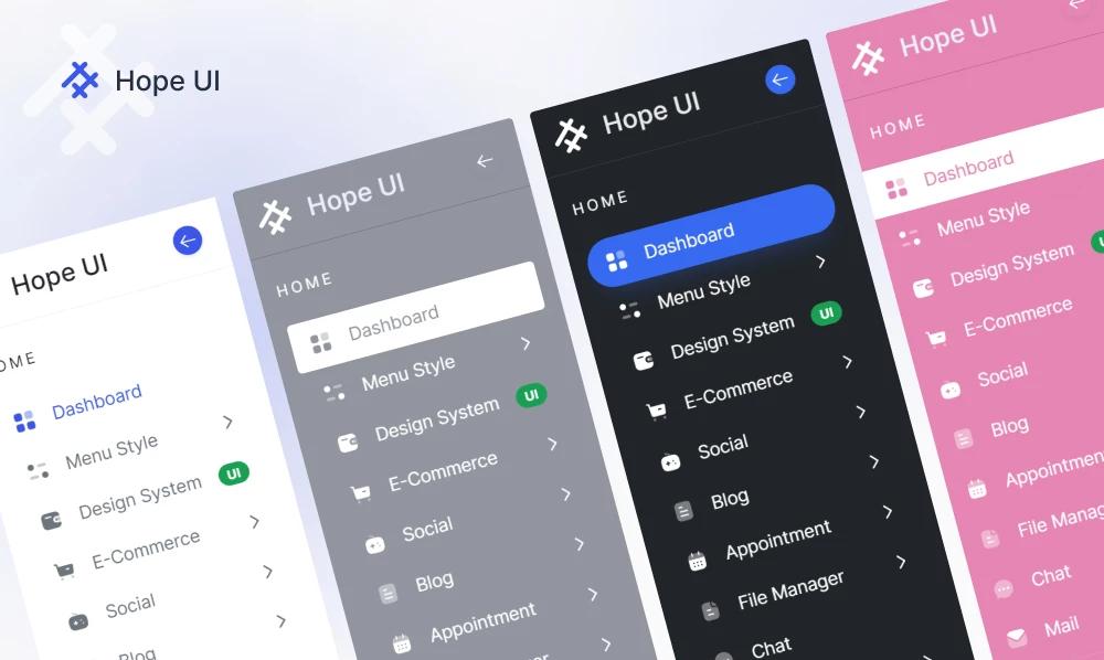 The Major Industry-Driven Menu Styles For Your Modern Admin Dashboard | Iqonic Design key features news app must have Key Features News app must have 493936 menu style